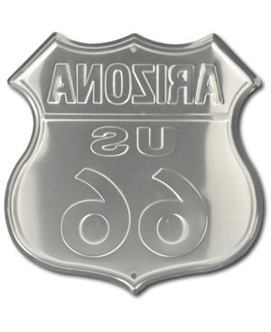 Tablica metalowa Route 66 Arizona Shield 30 cm x 30 cm b