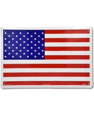 Tablica metalowa USA Flag 45 cm x 30 cm a