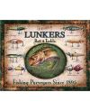 Tablica metalowa Lunker's Lures 40 cm x 32 cm