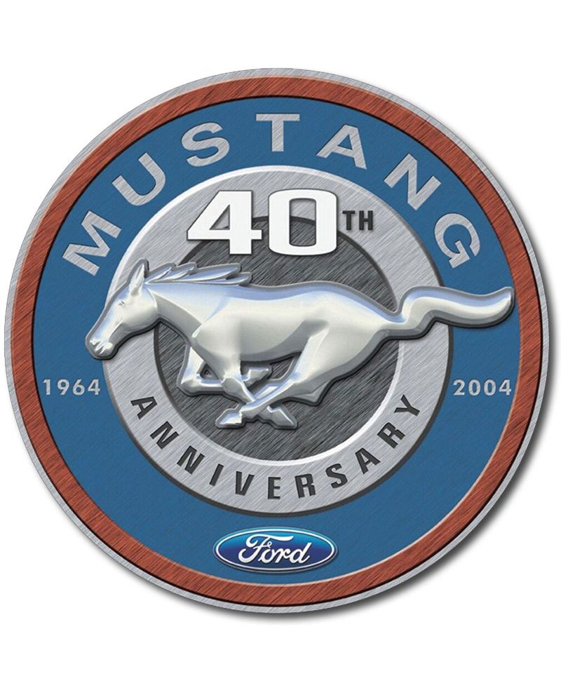 Tablica metalowa Ford Mustang 40 runda