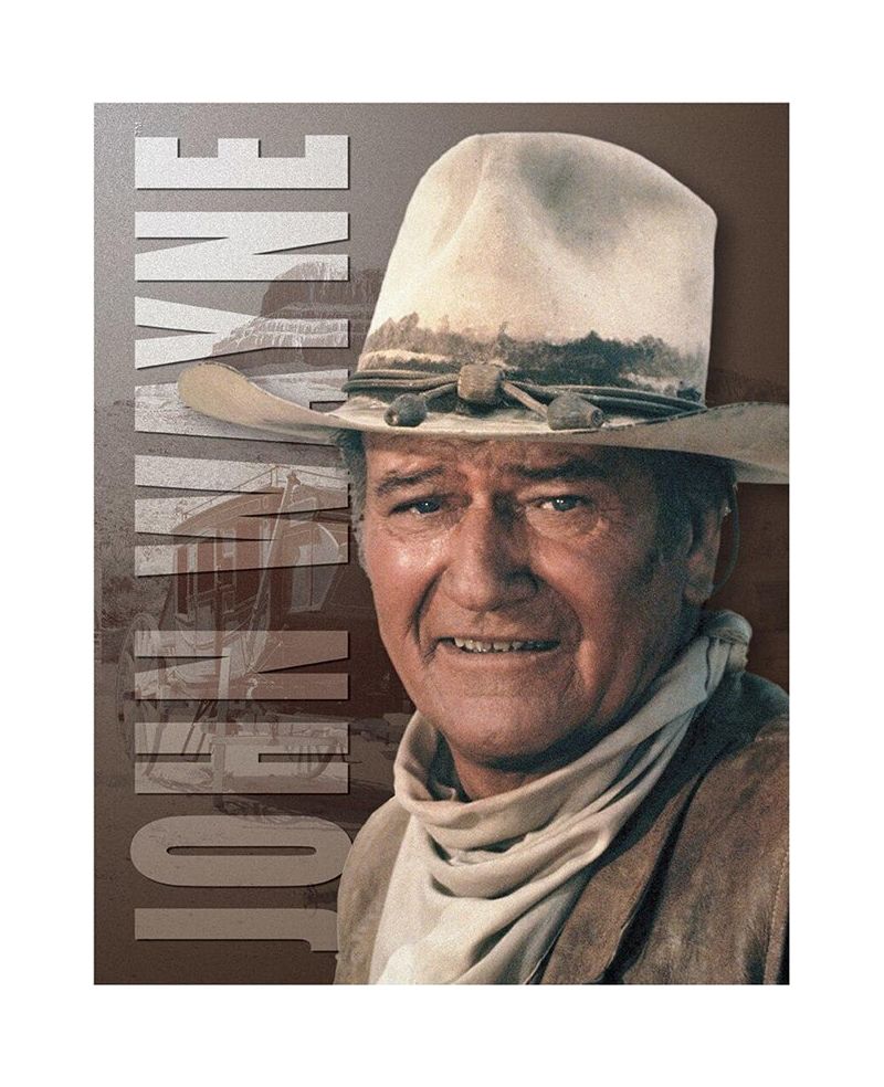 Tablica metalowa John Wayne - Stagecoach 40 cm x 32 cm