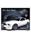 Plechová cedule Shelby Mustang - You Pick 32 cm x 40 cm