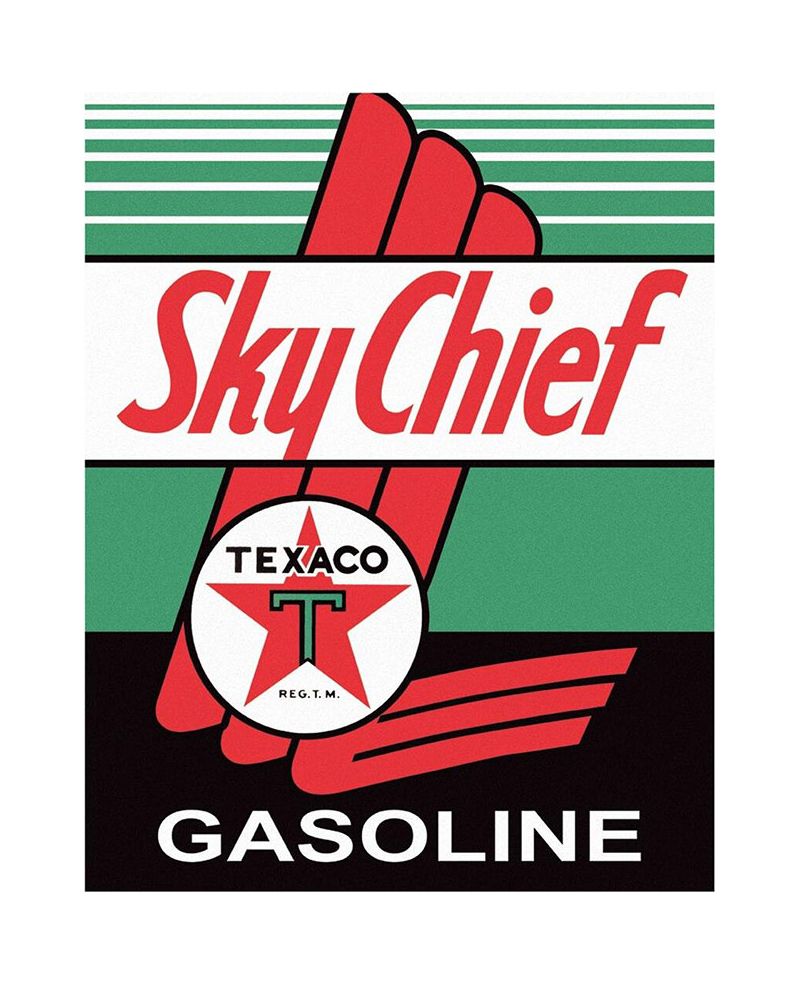 Tablica metalowa Texaco - Sky Chief 32 cm x 40 cm