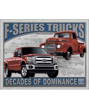 Plechová cedule FORD F-Series Trucks 32 cm x 40 cm