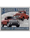 Tablica metalowa FORD F-Series Trucks 32 cm x 40 cm