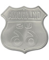Tablica metalowa Route 66 Oklahoma Shield 30 cm x 30 cm