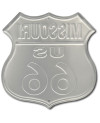 Tablica metalowa Route 66 Missouri Shield 30 cm x 30 cm