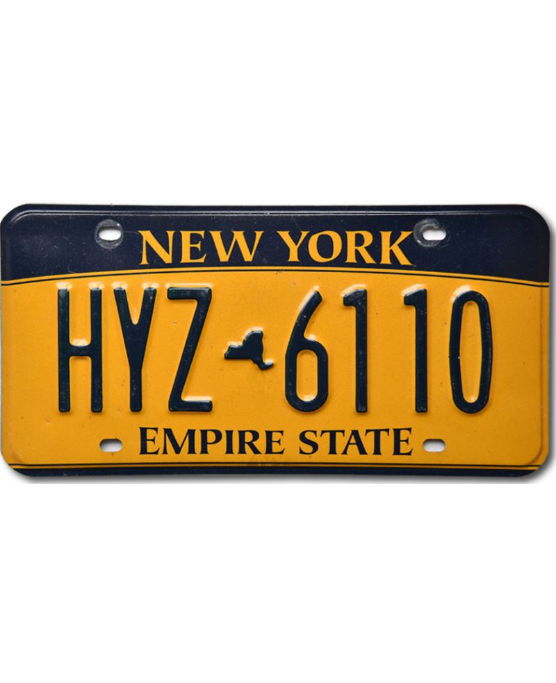 Tablica rejestracyjna USA New York Empire State HYZ 6110