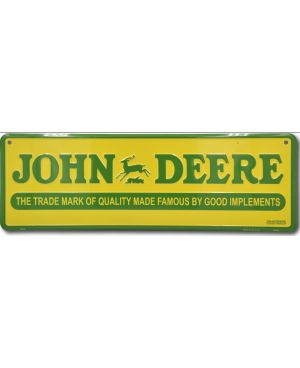 Tablica metalowa John Deere Sign 46 cm x 15 cm