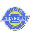 Plechová cedule Chevrolet Super Service 30 cm