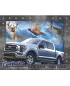 Tablica metalowa Ford F150 Work Hard 40 cm x 32 cm