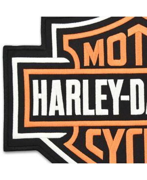 Moto nášivka Harley Davidson Bar and Shield XXL na chrbát