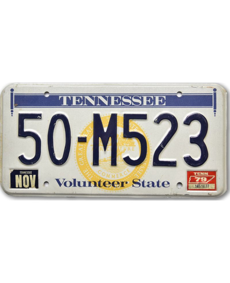 Americká SPZ Tennessee Volunteer State 50-M523