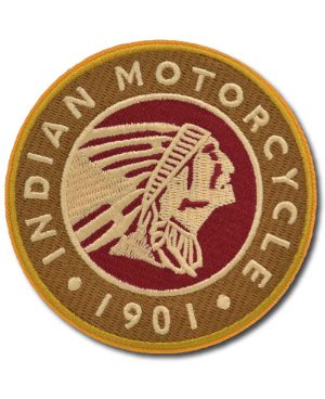 Naszywka Indian Motorcycle 1901 logo 9 cm