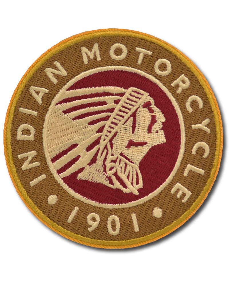 Moto nášivka Indian Motorcycle 1901 logo 9 cm