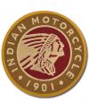 Naszywka Indian Motorcycle 1901 logo 9 cm