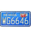 Tablica rejestracyjna USA Nevada Blue WG6646