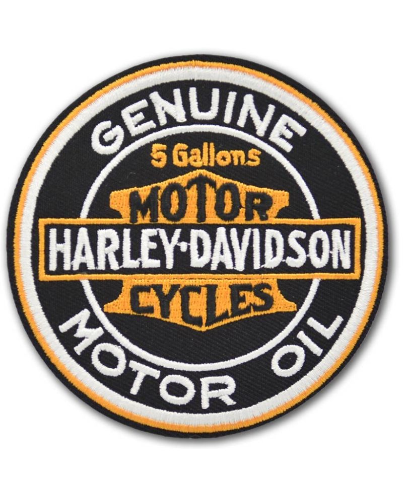 Naszywka Harley Davidson Motor Oil 9 cm