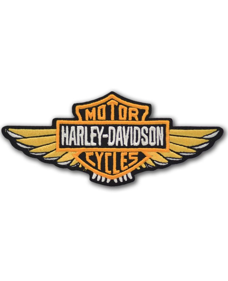 Moto nášivka Harley Davidson Wings 12 cm x 5 cm