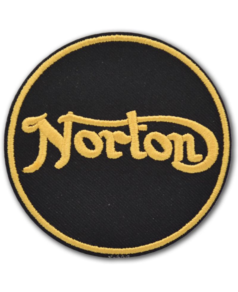 Moto nášivka Norton Black 8 cm