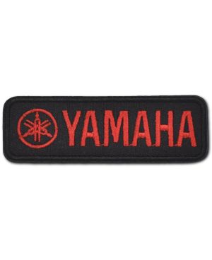 Naszywka Yamaha Red 8 cm x 2,5 cm