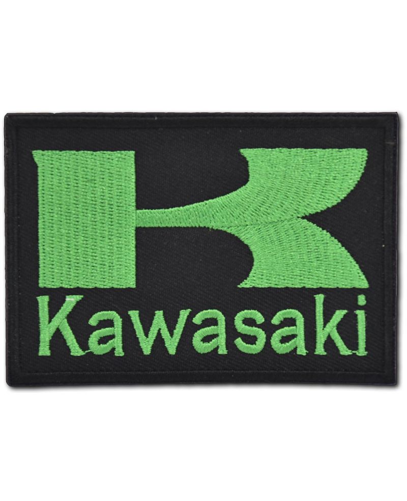 Moto nášivka Kawasaki Green 9 cm x 6 cm