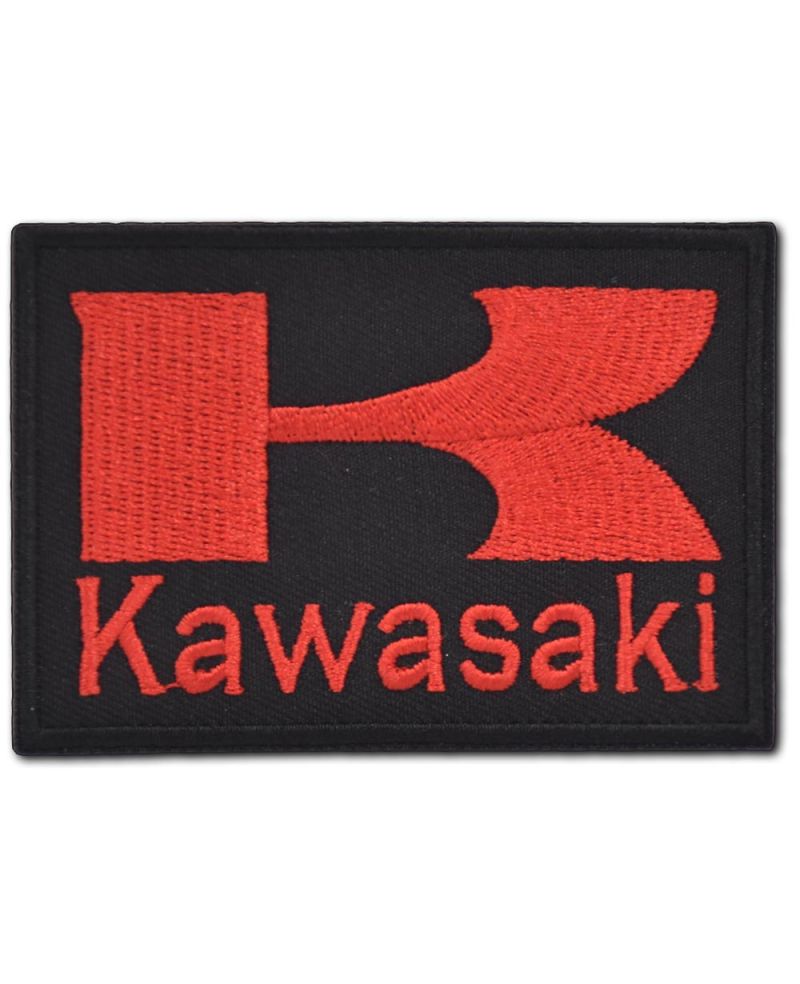 Naszywka Kawasaki Red 9 cm x 6 cm