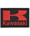 Naszywka Kawasaki Red 9 cm x 6 cm