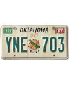 Tablica rejestracyjna USA Oklahoma OK YNE 703