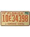 Tablica rejestracyjna USA Florida 1975 Sunshine State 10E34398