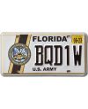 Tablica rejestracyjna USA Florida US Army BQD1W