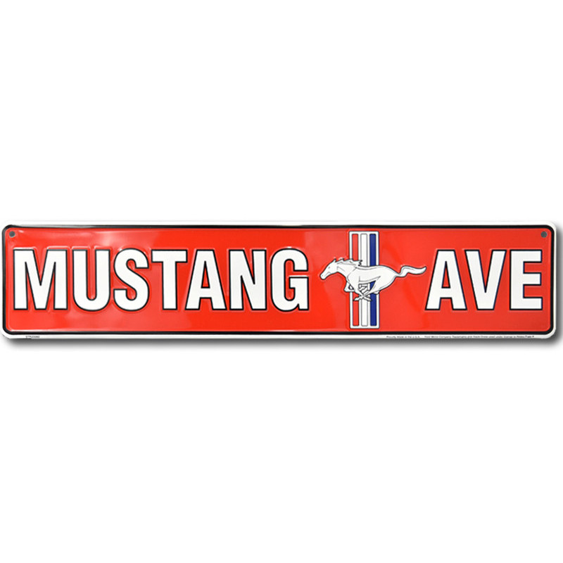 Tablica metalowa Ford Mustang Avenue 60 cm x 13 cm