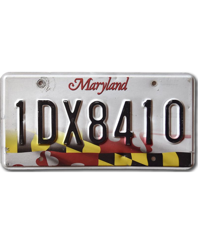 Americká SPZ Maryland Flag 1DX8410