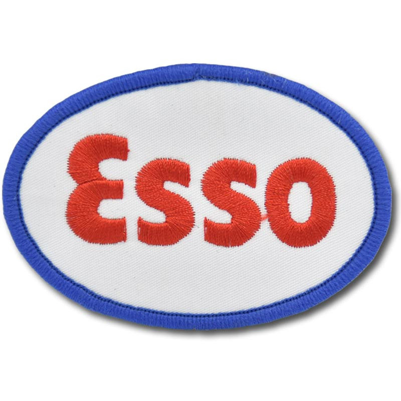 Naszywka Esso logo 8 cm x 5 cm