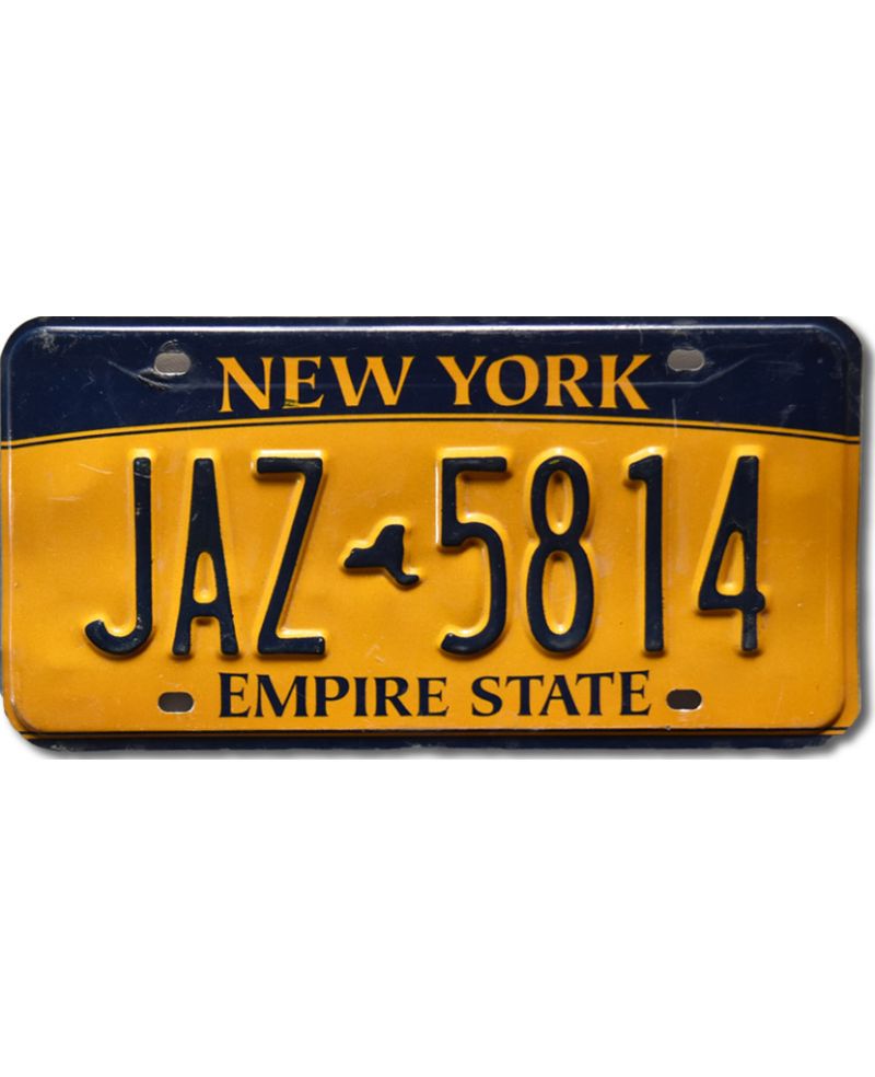 Tablica rejestracyjna USA New York JAZ-5814