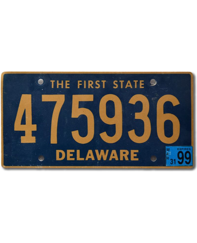 Americká SPZ Delaware The First State 475936