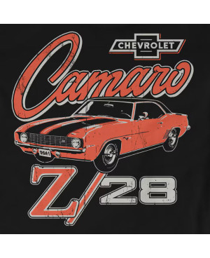 Koszulka męska Chevrolet Camaro Z 28 czarna