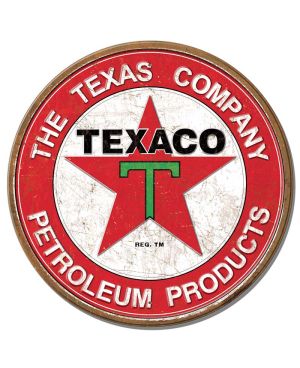 Tablica metalowa Texaco - The Texas Company 30 cm