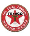 Tablica metalowa Texaco - The Texas Company 30 cm