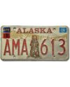 Tablica rejestracyjna USA Alaska Bear 1976 AMA 613