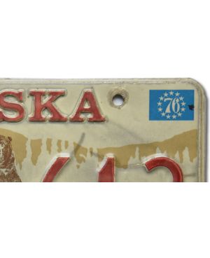 Americká SPZ Alaska Bear 1976 AMA 613