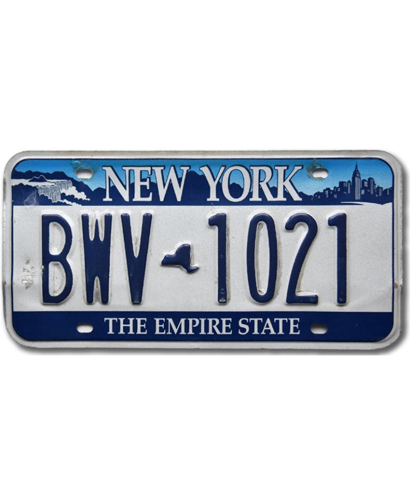 Tablica rejestracyjna USA New York The Empire State BWV-1021