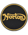 Naszywka Norton Black 8 cm