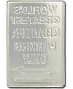 Tablica metalowa Grandpa Parking Only 30 cm x 20 cm