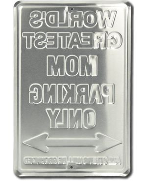 Tablica metalowa Greatest Mom Parking Only 30 cm x 20 cm