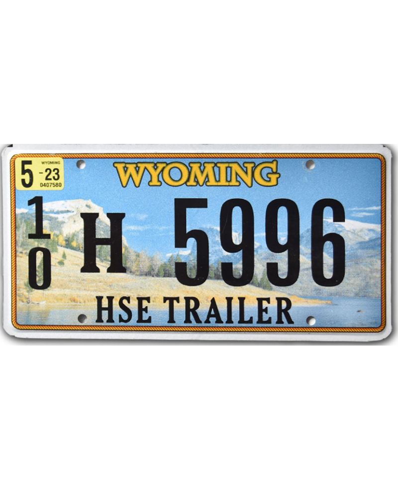 Americká SPZ Wyoming Country Horse Trailer 10H 5996