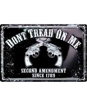 Tablica metalowa Dont Tread On Me 45 cm x 30 cm