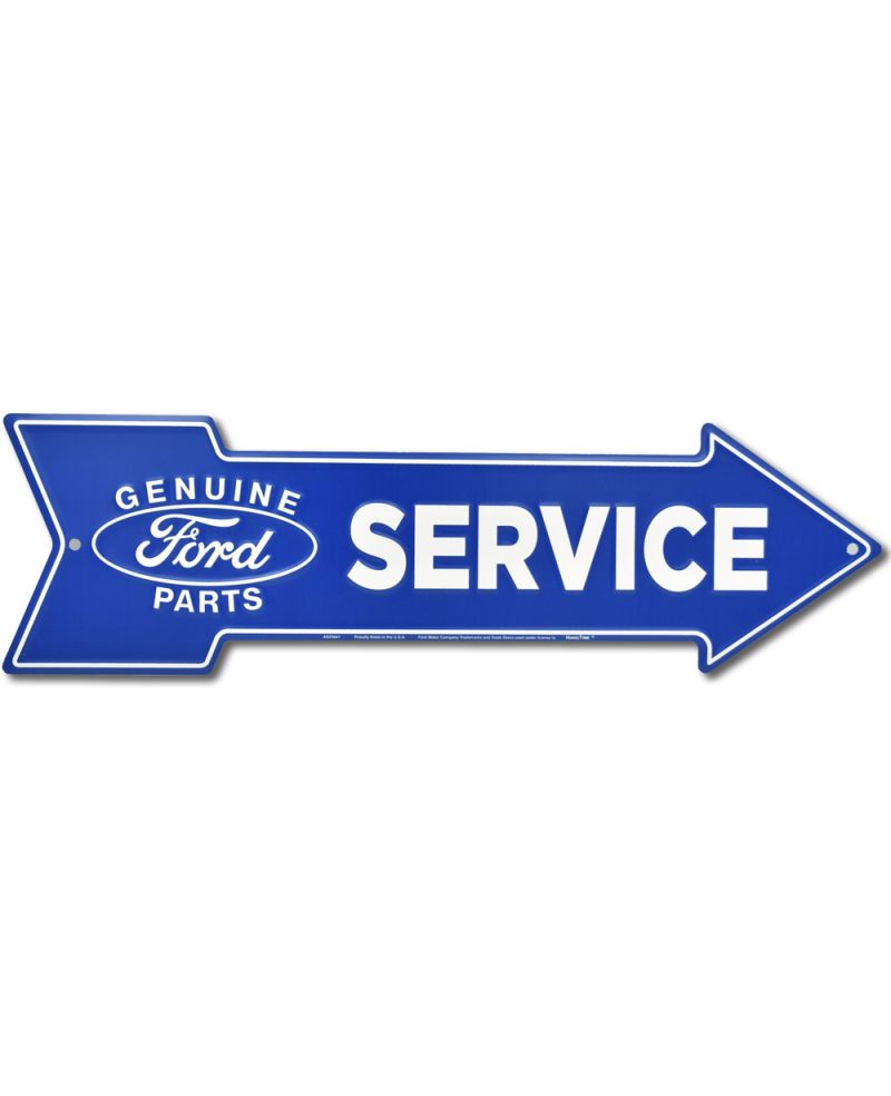 Tablica metalowa Ford Service arrow 50 cm x 15 cm