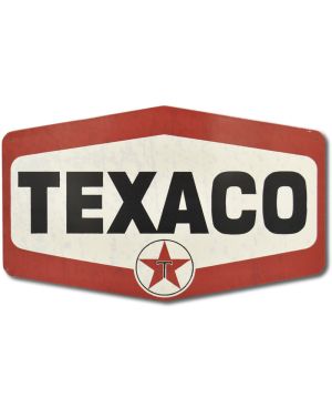 Tablica metalowa Texaco logo 42 cm x 25 cm