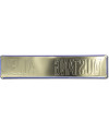 Tablica metalowa Mustang Alley Blue 60 cm x 13 cm